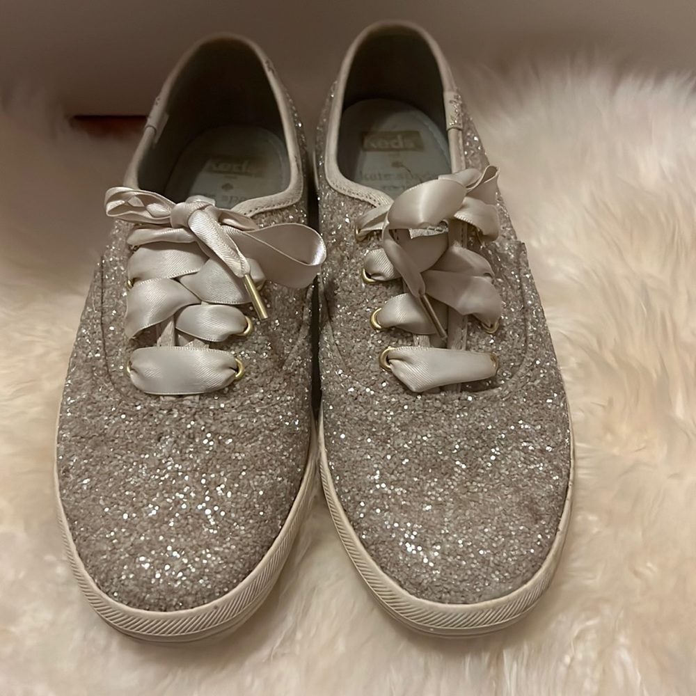 Glitter Keds Kate spade woman size 5.5